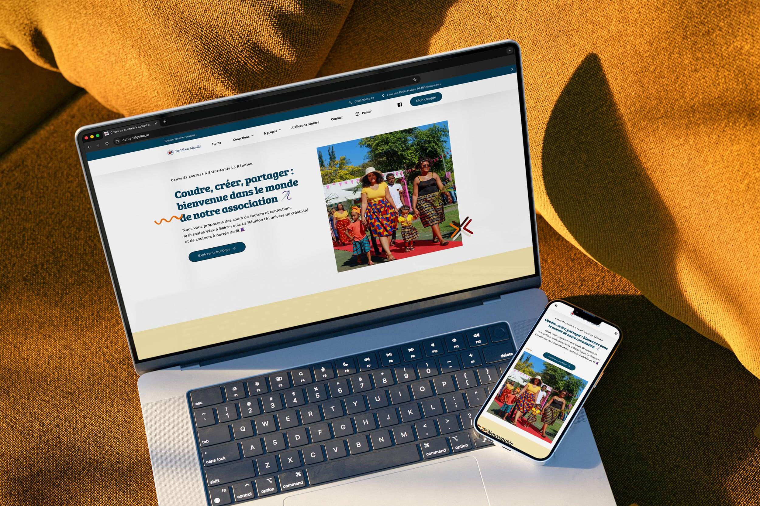 crea client site defilenaiguille