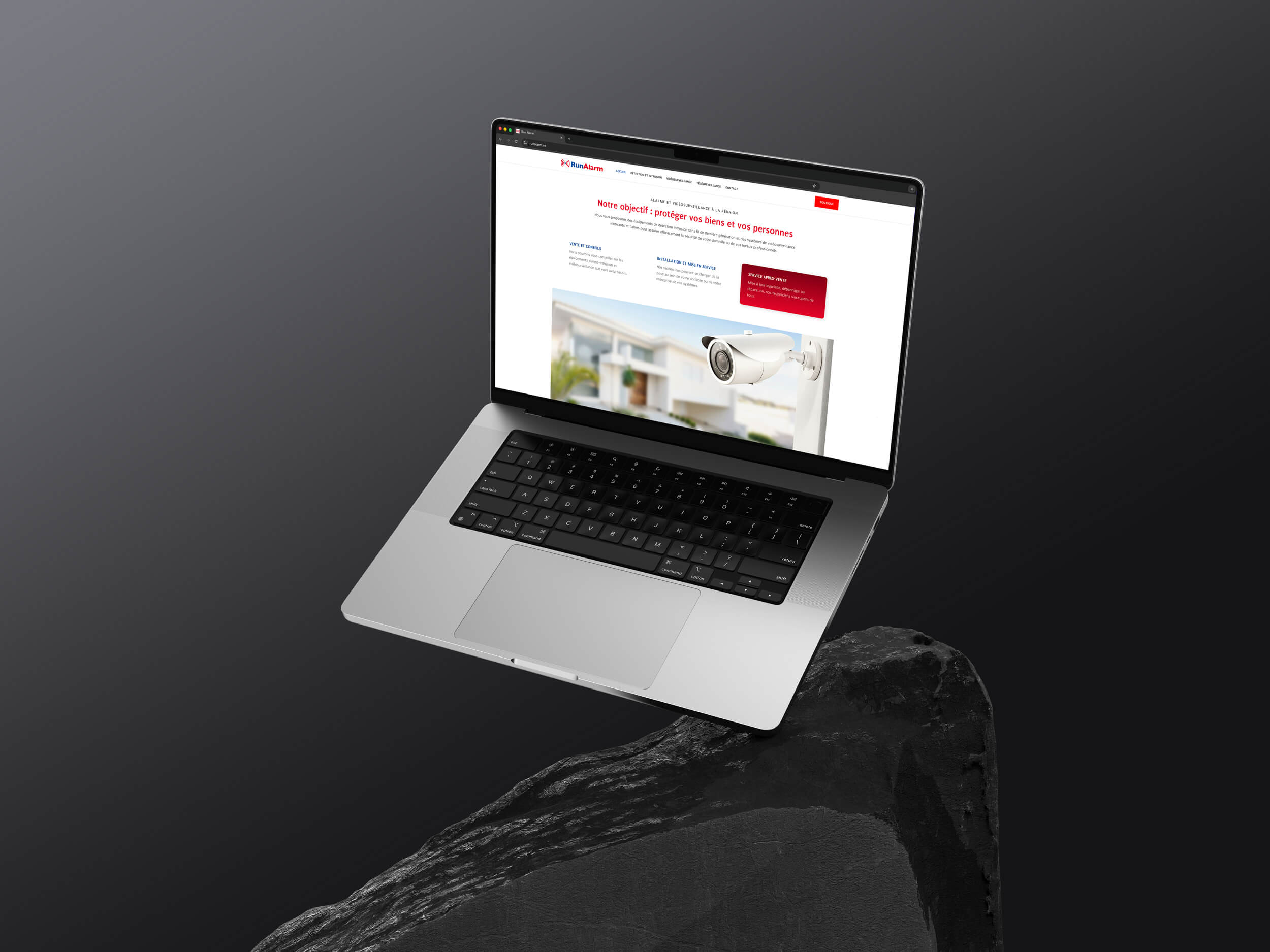 crea client site runalarm